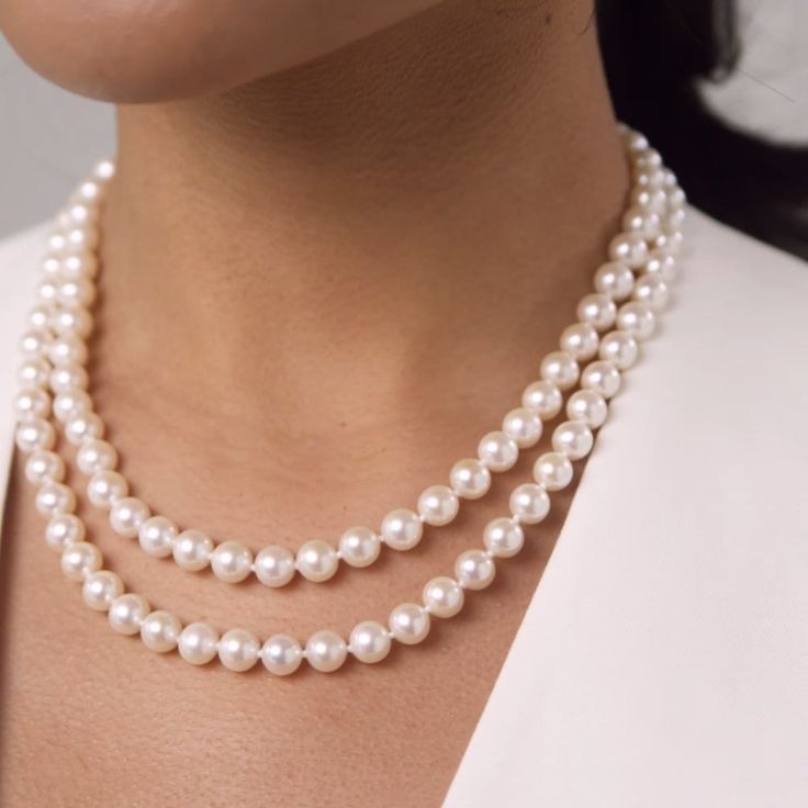 Japanese Akoya Pearl Necklace